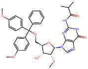5’-​O-​[Bis(4-​Methoxyphenyl)​Phenylmethyl]​-​2’-​O-​Methyl-​N-​(2-​Methyl-​1-​Oxopropyl)​Guanosine