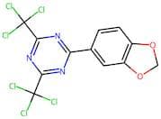 2-(1,3-Benzodioxol-5-Yl)-4,6-Bis(Trichloromethyl)-1,3,5-Triazine