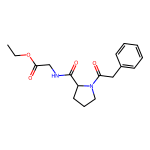 Ethyl 2-[[(2S)-1-(2-Phenylacetyl)Pyrrolidine-2-Carbonyl]Amino]Acetate