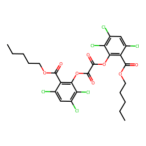 Bis(2-Carbo-Pentoxy-3,5,6-Trichlorophenyl)Oxalate