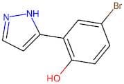 4-Bromo-2-(1H-Pyrazol-3-Yl)Phenol