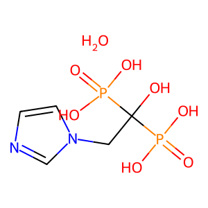 Zoledronic acid hydrate
