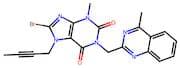 8-Bromo-7-But-2-Ynyl-3-Methyl-1-(4-Methyl-Quinazolin-2-ylMethyl)-3,7-Dihydro-Purine-2,6-Dione