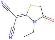 2-(3-Ethyl-4-Oxothiazolidin-2-Ylidene)Malononitrile