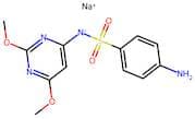 4-Amino-N-(2,6-Dimethoxypyrimidin-4-Yl)Benzenesulfonamide Monosodium Salt