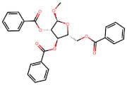 (2R,3R,4S,5S)-2-((Benzoyloxy)Methyl)-5-Methoxytetrahydrofuran-3,4-Diyl Dibenzoate