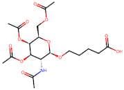 5-[(3,4,6-Tri-O-Acetyl-2-Acetylamido-2-Deoxy-B-D-Galactopyranosyl)Oxy]Pentanoic Acid