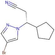 (R)-3-(4-Bromo-1H-Pyrazol-1-Yl)-3-Cyclopentylpropanenitrile