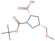 (2S,4S)-1-(Tert-Butoxycarbonyl)-4-(Methoxymethyl)Pyrrolidine-2-Carboxylic Acid