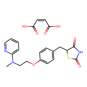 Rosiglitazone maleate