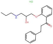 1-[2-[2-Hydroxy-3-(Propylamino)Propoxy]Phenyl]-3-Phenylpropan-1-One Hydrochloride