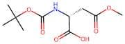 (R)-2-((Tert-Butoxycarbonyl)Amino)-4-Methoxy-4-Oxobutanoic Acid