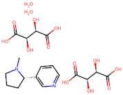 Nicotine Bi-L-(+)-Tartrate Dihydrate