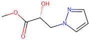 Methyl (r)-2-hydroxy-3-(1h-pyrazol-1-yl)propanoate