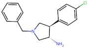 rel-(3R,4S)-4-(4-Chlorophenyl)-1-(phenylmethyl)-3-pyrrolidinamine