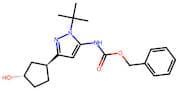rel-Benzyl (1-(tert-butyl)-3-((1S,3S)-3-hydroxycyclopentyl)-1H-pyrazol-5-yl)carbamate