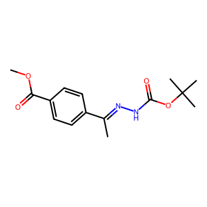 tert-Butyl N'-[1-[4-(ethoxycarbonyl)phenyl]ethylidene]hydrazinecarboxylate