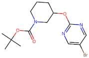 Tert-butyl 3-((5-bromopyrimidin-2-yl)oxy)piperidine-1-carboxylate