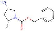 Benzyl (2R,4S)-4-amino-2-methylpyrrolidine-1-carboxylate