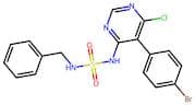 N-[5-(4-Bromophenyl)-6-chloro-4-pyrimidinyl]-N'-(phenylmethyl)sulfamide