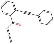 1-[2-(2-Phenylethynyl)phenyl]-2,3-butadien-1-one