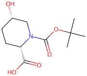 (2S,5S)-1-(Tert-Butoxycarbonyl)-5-hydroxypiperidine-2-carboxylic acid