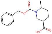 (3R,6S)-1-((Benzyloxy)carbonyl)-6-methylpiperidine-3-carboxylic acid