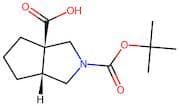 rel-2-(tert-Butoxycarbonyl)octahydrocyclopenta[c]pyrrole-3a-carboxylic acid