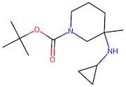 tert-Butyl 3-(cyclopropylamino)-3-methylpiperidine-1-carboxylate