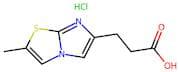 3-(2-Methylimidazo[2,1-b]thiazol-6-yl)propanoicacidhydrochloride