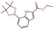 Ethyl 7-(4,4,5,5-tetramethyl-1,3,2-dioxaborolan-2-yl)-1H-indole-2-carboxylate