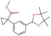 Methyl 1-[3-(4,4,5,5-tetramethyl-1,3,2-dioxaborolan-2-yl)phenyl]cyclopropanecarboxylate