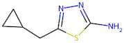 5-(Cyclopropylmethyl)-1,3,4-thiadiazol-2-amine