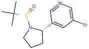 3-bromo-5-((S)-1-((S)-tert-butylsulfinyl)pyrrolidin-2-yl)pyridine