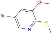 5-Bromo-3-methoxy-2-(methylthio)pyridine
