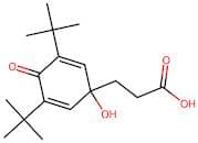 3-(3,5-Di-tert-butyl-1-hydroxy-4-oxocyclohexa-2,5-dien-1-yl)propanoic acid