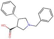 (3S,4R)-4-Phenyl-1-(phenylmethyl)-3-pyrrolidinecarboxylic acid