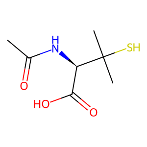 (R)-2-Acetamido-3-mercapto-3-methylbutanoic acid