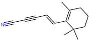 (E)-5-(2,6,6-Trimethylcyclohex-1-en-1-yl)pent-4-en-2-ynenitrile