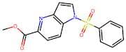 Methyl 1-(phenylsulfonyl)-1H-pyrrolo[3,2-b]pyridine-5-carboxylate