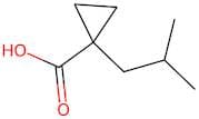 1-(2-Methylpropyl)cyclopropane-1-carboxylic acid