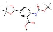 Methyl 2-((tert-butoxycarbonyl)amino)-5-(4,4,5,5-tetramethyl-1,3,2-dioxaborolan-2-yl)benzoate