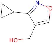 (3-Cyclopropylisoxazol-4-yl)methanol