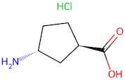 (1R,3R)-3-Aminocyclopentanecarboxylic acid hydrochloride