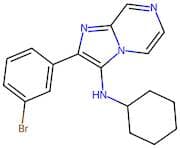 2-(3-Bromophenyl)-N-cyclohexylimidazo[1,2-a]pyrazin-3-amine