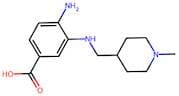 4-Amino-3-[[(1-methyl-4-piperidinyl)methyl]amino]benzoic acid