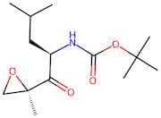 tert-Butyl ((R)-4-methyl-1-((R)-2-methyloxiran-2-yl)-1-oxopentan-2-yl)carbamate