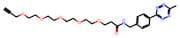 Methyltetrazine-amido-PEG5-alkyne