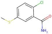 2-Chloro-5-(methylsulfanyl)benzamide