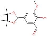 2-Hydroxy-3-methoxy-5-(4,4,5,5-tetramethyl-1,3,2-dioxaborolan-2-yl)benzaldehyde